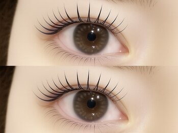 ルアナプラス 中目黒(Luana+)の写真/まつげパーマ全メニュー《パックシート＋ケラチンTr＋アイシャンプー込！》まつげケアしながら綺麗に持続