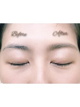 アイブロウメニューがあるサロン