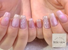 ・ピンク×ホワイトニュアンス