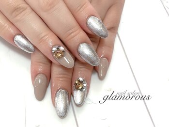 ネイルグラマラス 西新井店/《パラジェル》シンプル上品