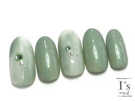 【ミディアム系ジェルネイル♪】