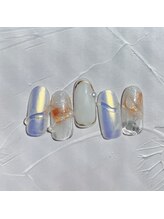 ネイルアンドまつげ リュフェール 五反田(Nail Lufaire)/にゅあんすぽこぽこミラー