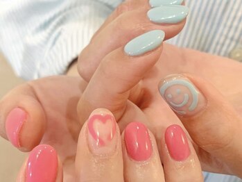 アイネイルズ 天神今泉店(I-nails)/【akane.e】韓国ネイル