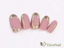 エリクサーネイル 神田(Elixir Nail)/シンプル/クーポン使用