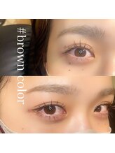 ボアップ(boappu)/ブラウンマツエク上下