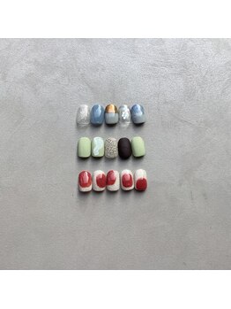 イチプラス(ICHI+)/【春ネイルデザイン__】