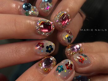 マリーネイルズ 表参道店(MARIE NAILS)/chabo限定 ART ￥8800 &nbsp;0515a