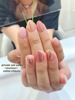 プライベート ネイルサロン マーマ(murmur)/ピンクネイル