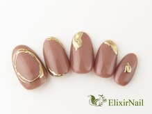 エリクサーネイル 心斎橋(Elixir Nail)/定額aシンプル/クーポン使用