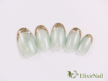 エリクサーネイル 神田(Elixir Nail)/シンプル/クーポン使用