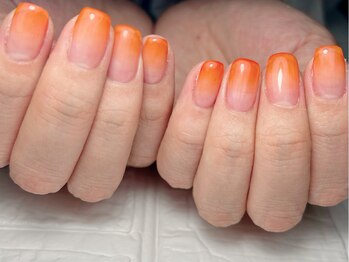 ブリスフルハピネス(Blissful happiness)/鮮やかオレンジグラデ