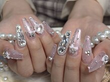 モアネイル 新宿/ワンホンネイル/持ち込み/新宿