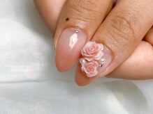 カラット(Carat.)/サロン人気★薔薇ネイル