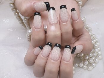 クローバーネイル 北浦和店/カラーフレンチ¥6300