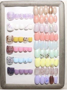 パステルカラーデザイン