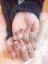 ザ デミュア 銀座店/人気ツイードネイル