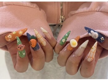 ザネイルズ(The Nails)の写真/500色から選ぶ彩りアート！色混ぜOKでパーツ持ち込みOK、3Dアートも可能です。