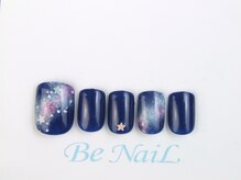 ビーネイル(Be NaiL)/フットのギャラクシーネイル