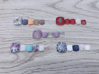 キャンアイドレッシー 本庄上里店(Can I Dressy)/3月フット定額デザイン￥6500