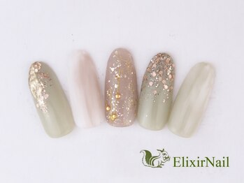 エリクサーネイル 池袋(Elixir Nail)/定額a シンプル/クーポン使用