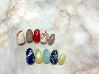ネイルサロン ブリオン(Nail Salon Bullion)/夏祭りネイル
