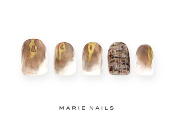 マリー ネイルズ いわきラトブ店(MARIE NAILS)/定額6,600円税込　ブラウン1104b