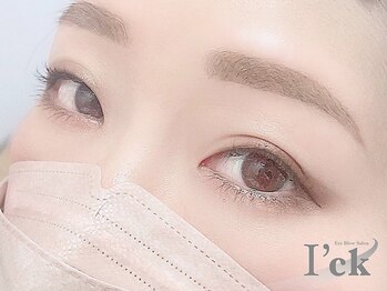 アイック 池袋西口店(I’ck)/ふわっとストレートアーチ眉毛
