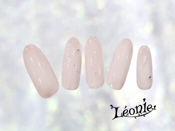 レオニー(Leonie)/オフィス×ラメラインアート