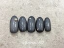 ブラックチークネイル♪
