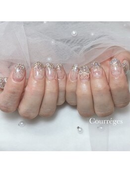 クレージュ(Courreges)/ラメグラデーション