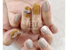 テト ネイルアンドアート 岐阜茜部(TETO)の雰囲気（個性的なニュアンスアートも得意です。）