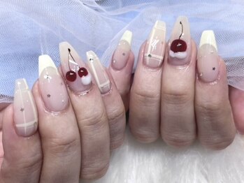 モカ 京橋(moca)/さくらんぼネイル