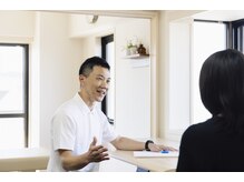 シンプル ライフアンドコンディショニング(Shinple Life&Coditioning)の雰囲気（施術/お互いの信頼関係、そして丁寧な施術を心がけています）