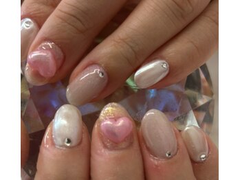 ネイルズフォーユー(Nails 4 U)/ミラーアート