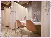 ミラ 天神今泉店(mila.)の雰囲気（パウダールーム完備◎アイロン貸出◎[まつ毛パーマ/天神]）