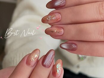Best Nail 銀座店【ワンホンネイル・スカルプ・パラジェル・上品ジェルネイル】/ニュアンスネイル
