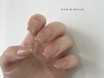 マリーネイルズ 大阪梅田店(MARIE NAILS)の写真/★オフ込みtrend design course￥6600～！オリジナルアートの種類豊富！手足同時施術OK♪JNA1級以上も在籍！