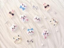 ドルチェネイル(Dolce.Nail)の雰囲気（人気パーツも取り揃えております♪キャラパーツも豊富◎）