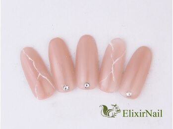 エリクサーネイル 池袋(Elixir Nail)/定額a シンプル/クーポン使用