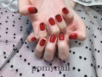 ポミーネイル 渋谷店(Pomy nail)/REDnail