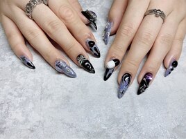 海外個性ネイル