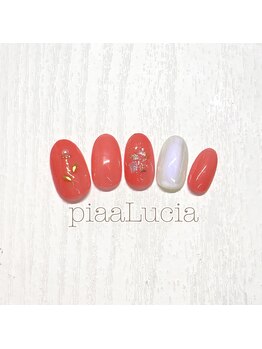 ピアルシア(piaaLucia)/お花ネイル