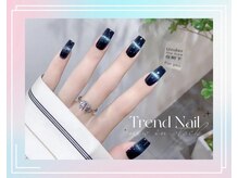 トレンドネイルスタジオ(Trend Nail Studio)/流行りの横線マグネット