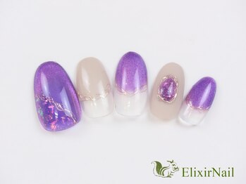 エリクサーネイル 神田(Elixir Nail)/シンプル/クーポン使用