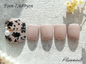 プラスネイル 池袋西口店(PLUS NAIL)/【1579】定額7,689円フラワー