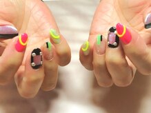 ネイルサロンブリス(nail salon Bliss)/☆ネオンカラーネイル☆