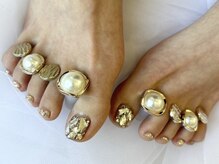 アウリイ(aulii)/デザインフットネイル　8800円