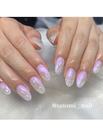 satomi担当:うるうるネイル
