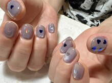デューネイルスタジオ(dew nail studio)/マグネットハートホログラム