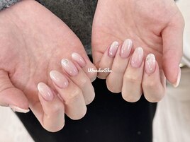 ラメグラデーションネイル